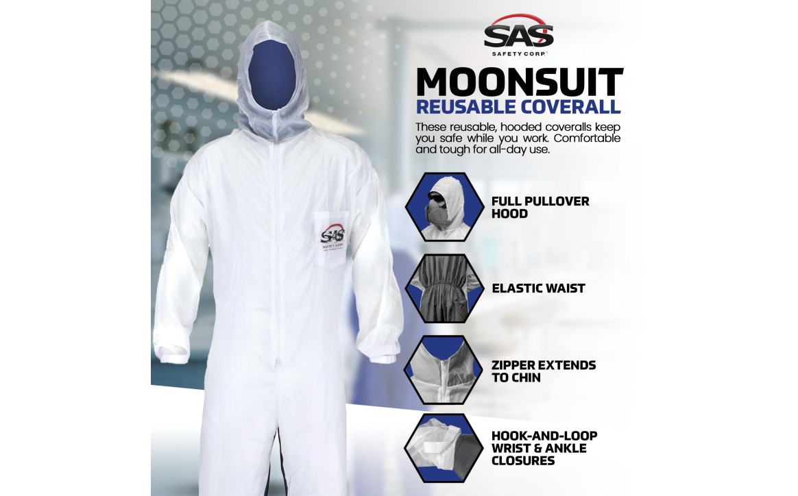 SAS Safety Group | Moonsuit® Nylon/ Cotton Coverall